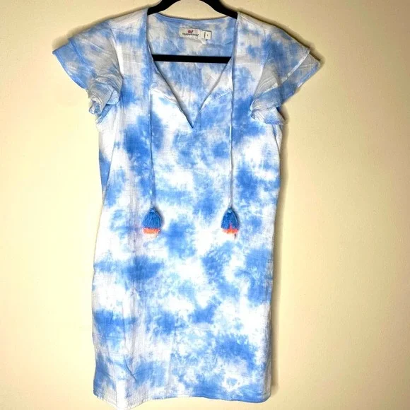 Vineyard Vines | Dresses | Vineyard Vines Tunic Dress Tie Dyed Blue White Tassel Tie Front Beach Cover Up | Poshmark Vineyard Vines | Dresses | Vineyard Vines Tunic Dress Tie Dyed Blue White Tassel Tie Front Beach Cover Up | Poshmark